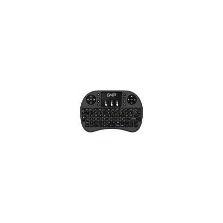Mini Teclado GHIA GCR-002 - Inalámbrico - USB - Touch Pad - Negro