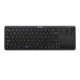 Teclado Acteck MK 410 - Inalambrico - Universal - C/Touchpad - Negro