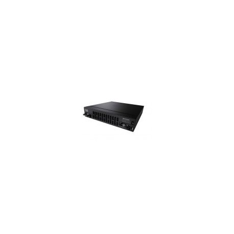Router Cisco ISR4321/K9 - 4 Puertos - 2 USB - 125w -  Negro