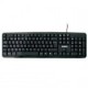Teclado Wiseh TC-W101 - USB 2.0 - Alambrico - Español - Diseño Ergonómico - Negro