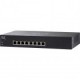 Switch Cisco SG250-08-K9-NA - Administrable - 8 Puertos - 10/100/1000 - PoE+ - 45W