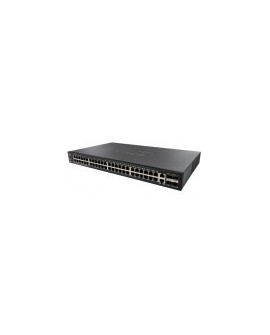 Switch Cisco SF550X-24P-K9-NA - Administrable - 48 Puertos + 2 Puertos Gigabit/SFP + 2 Puertos SFP+ - PoE+