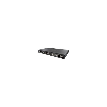 Switch Cisco SF550X-24P-K9-NA - Administrable - 48 Puertos + 2 Puertos Gigabit/SFP + 2 Puertos SFP+ - PoE+
