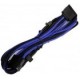 Cable de Alimentación AeroCool EN56115 - Molex a SATA - 4 pines - 80cm - Azul/Negro