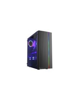 Gabinete XZeal XZ105 - Media Torre - ATX/ ITX/ M-ATX - Panel lateral - Negro