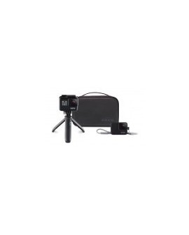 Kit de Viaje GoPro AKTTR-001 - Vara de Extensión/Tripie + Funda/Correa + Estuche - Para Cámaras Hero - Negro
