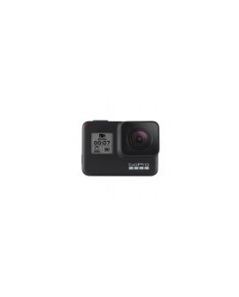 Cámara GoPro Hero 7 CHDHX-701-RW - 12 MP - Grabación 2160p a 60 FPS - Sumergible Hasta 10 Mts - Wi-Fi - Bluetooth - Negro