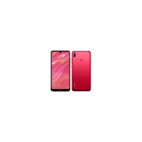 Smartphone Huawei Y7 2019 - 6.2" - Snapdragon 450 - 3GB - 32GB - Android 8.1 Rojo